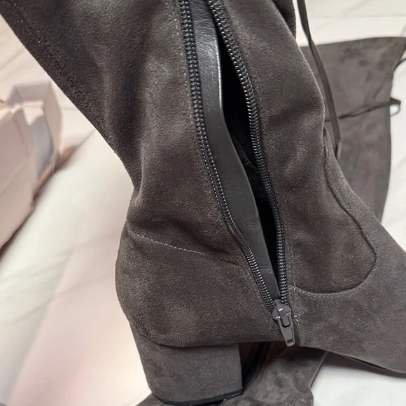 Elegant Over-the-Knee Boots in Dark Gray by Ivanka Trump - Picture 8 of 10